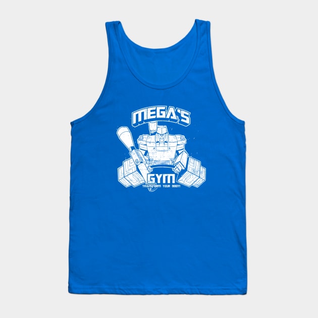 Mega's Gym Tank Top by CoinboxTees